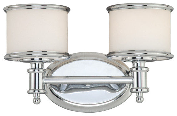 Carlisle 2-Light Vanity Chrome