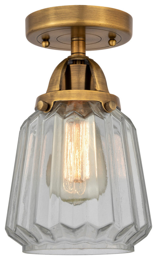 INNOVATIONS LIGHTING 288-1C-BB-G142-LED Chatham 1 Light 6 inch Semi-Flush Mount