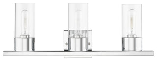 1 Light Polished Nickel Crystal Single Sconce