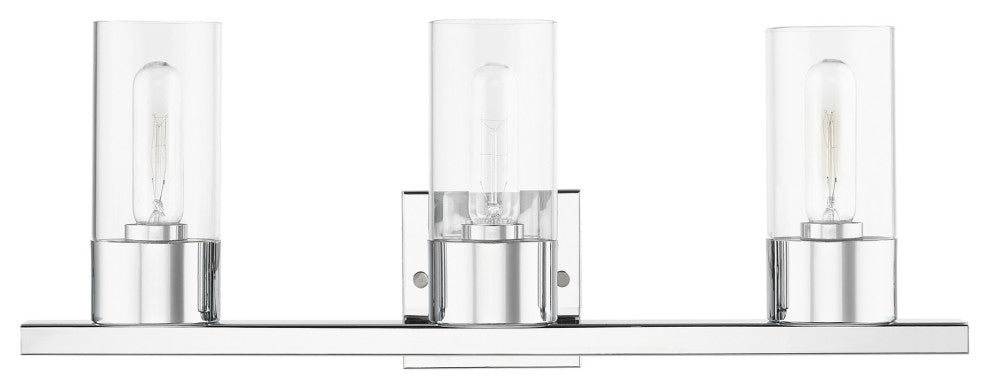 1 Light Polished Nickel Crystal Single Sconce