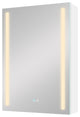 20 in. W x 30 in. H Aluminum Surface Mount Medicine Cabinet with Lighted Mirror