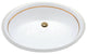 Rope Border Hand Painted Vanity Basin