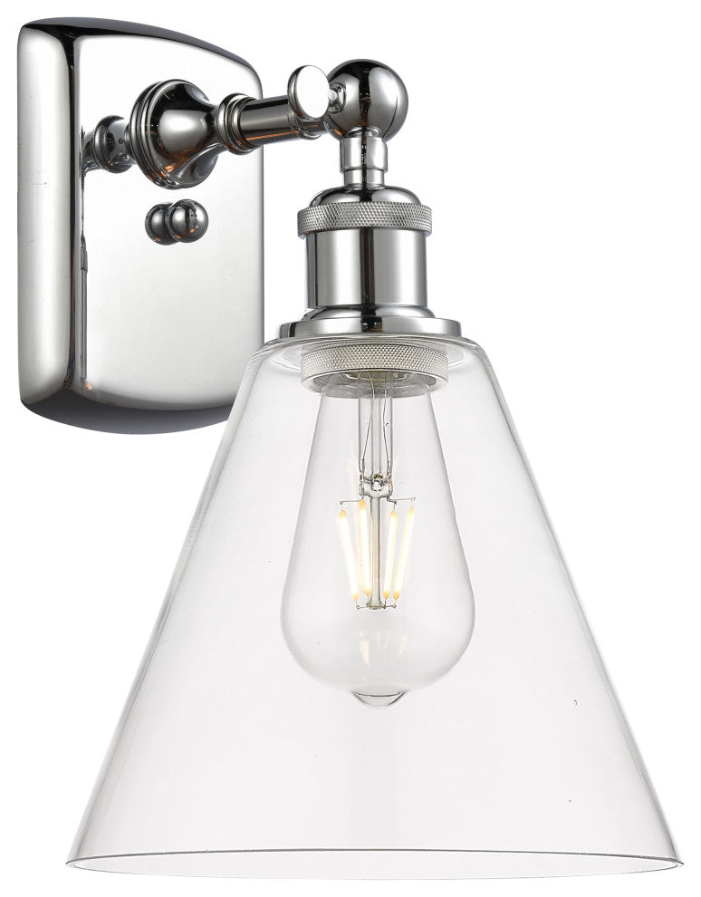 Innovations 516-1W-PC-GBC-82-LED 1 Light Sconce, Polished Chrome