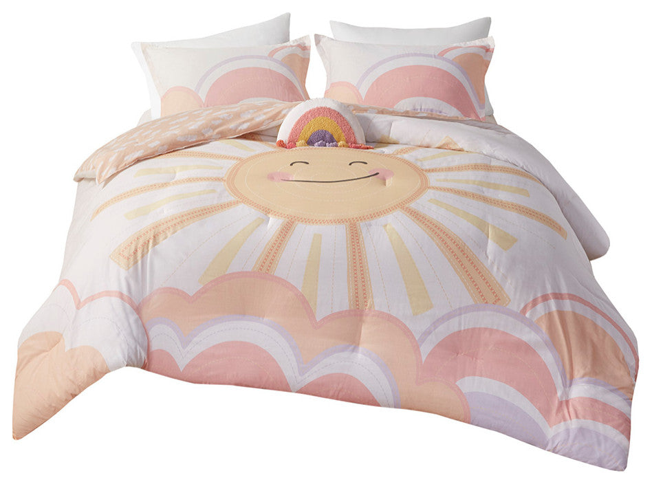 Urban Habitat Kids Dawn Sunshine Rainbow Kids Cotton Comforter Set