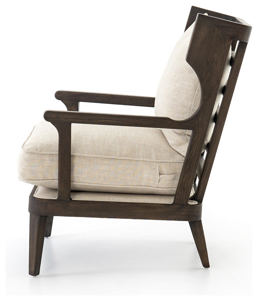 Four Hands Lennon Armchair, Cambric Ivory