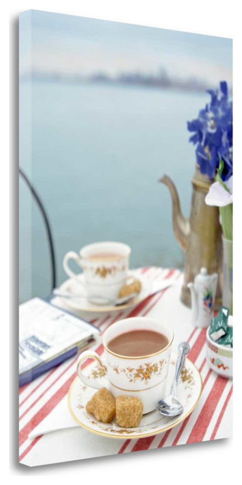 Cup of Coffee 3 For Two Giclee Wrap Canvas Wall Art
