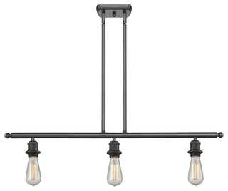 INNOVATIONS LIGHTING 516-3I-OB-LED Bare Bulb 3 Light Island Light