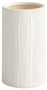 Astreae Cyl Vase, White