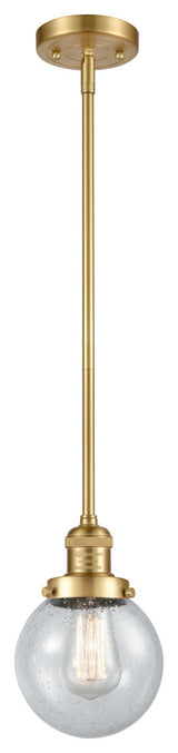 Beacon Mini Pendant, Satin Gold, Seedy