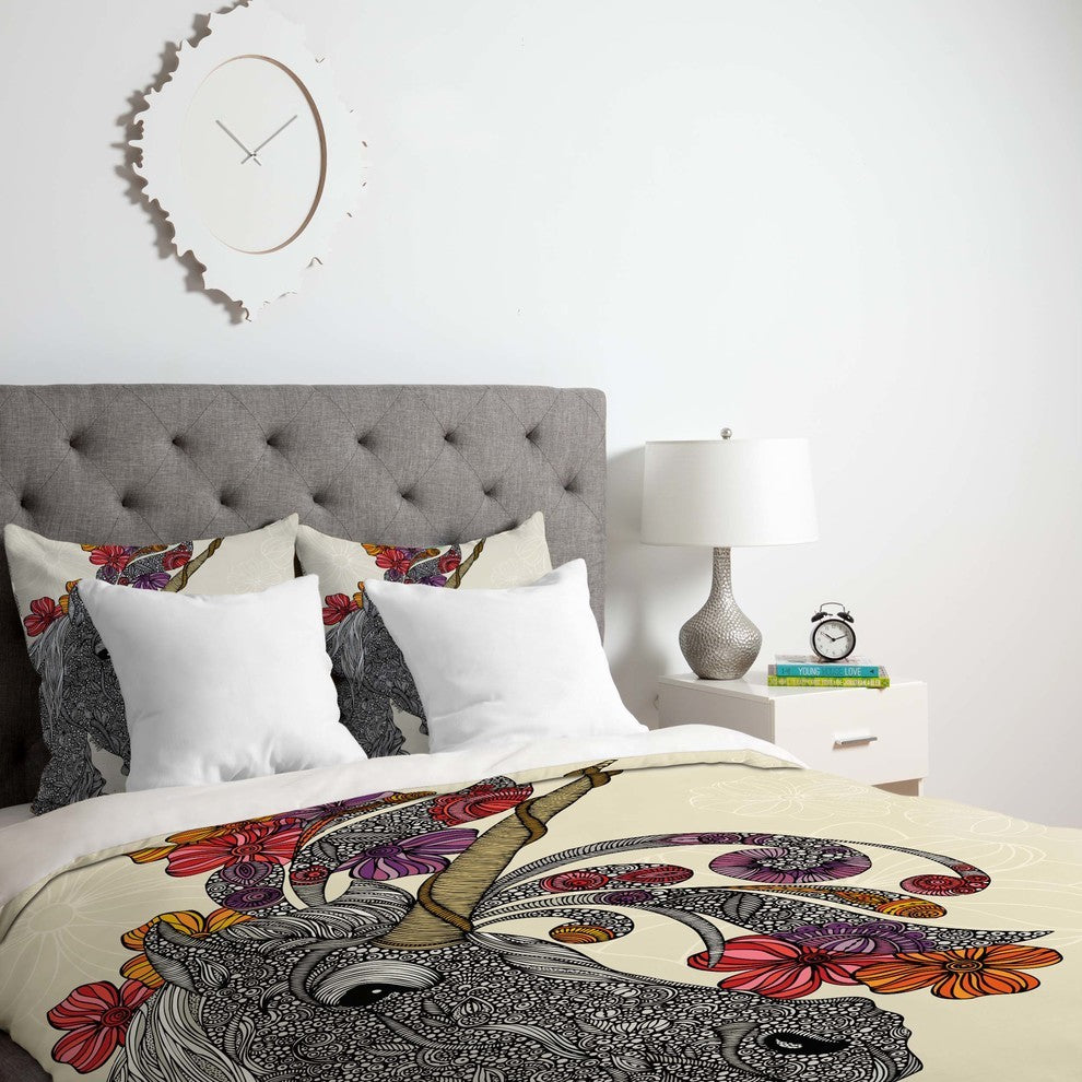 Deny Designs Valentina Ramos Unicornucopia Duvet Cover - Lightweight