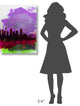 "Sydney Watercolor Skyline 2" Fine Art Print