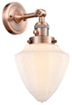 INNOVATIONS 203SW-AC-G661-7 1-Light Sconce Antique Copper