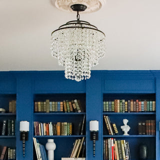 Crystorama Lighting Group GAB-B7305 Gabrielle 6 Light 22"W - Antique Gold