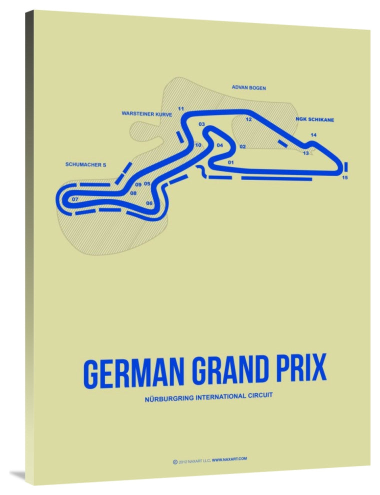 "German Grand Prix 2" Fine Art Print