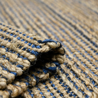 Naturals Sinclair Area Rug, Navy, 2' x 3', Striped