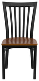 Black Restaurant Chair, Cherry