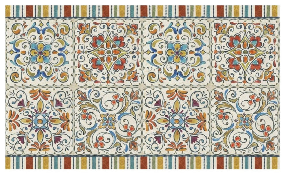 "Mediterranean Flair XVIII" Digital Paper Print by Daphne Brissonnet, 38"x24"