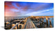"Abandoned Wooden Pier And Blue Sky" Sea Bridge Wall Artwork, 1 Panel, 60"x28"