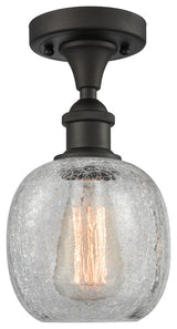 INNOVATIONS LIGHTING 516-1C-OB-G105 Belfast 1 Light Semi-Flush Mount