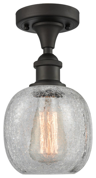 INNOVATIONS LIGHTING 516-1C-OB-G105 Belfast 1 Light Semi-Flush Mount