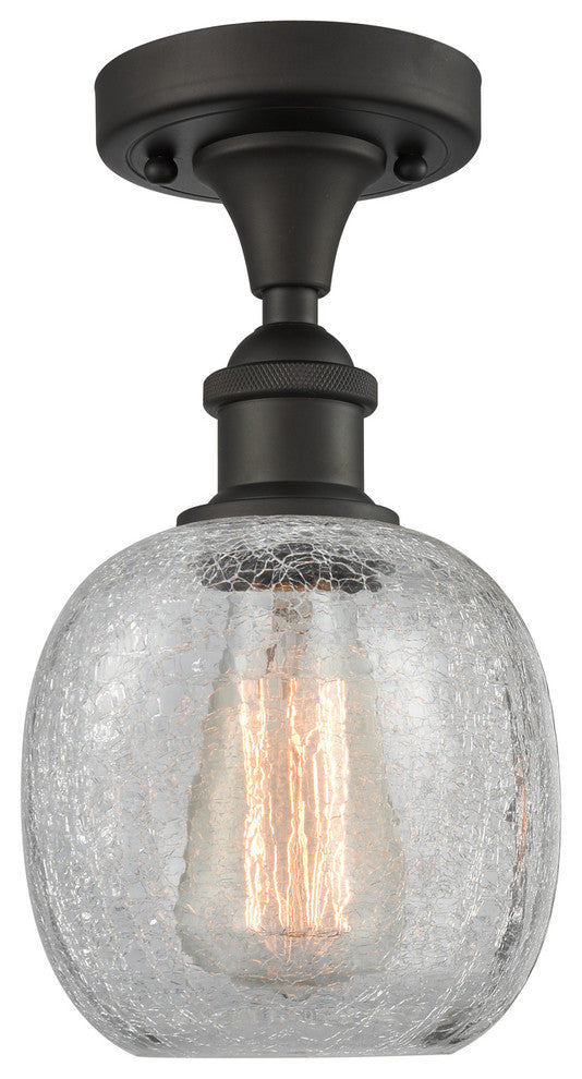INNOVATIONS LIGHTING 516-1C-OB-G105 Belfast 1 Light Semi-Flush Mount