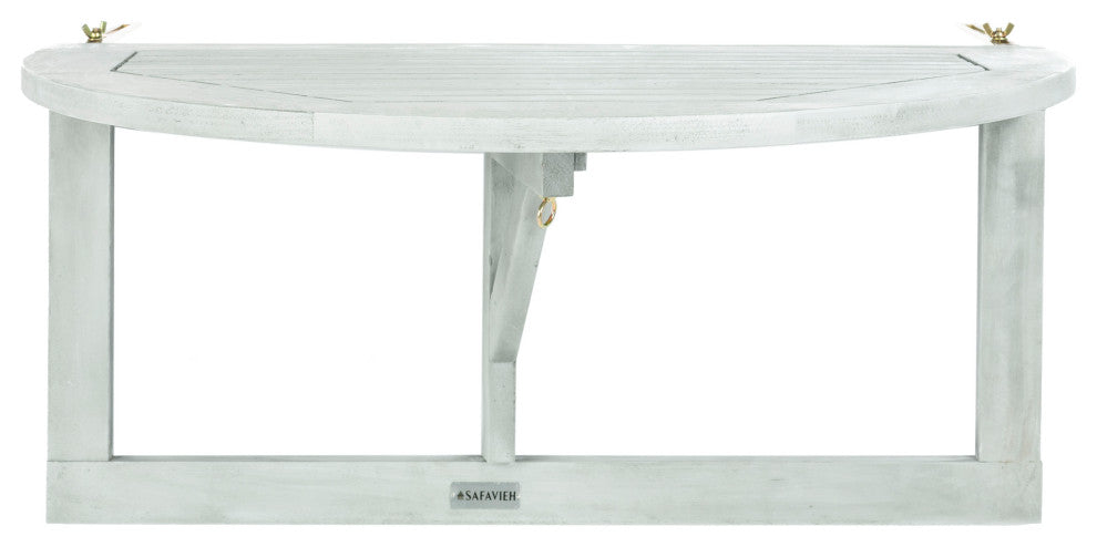 Safavieh Owens Balcony Hanging Half Table Gray Wash