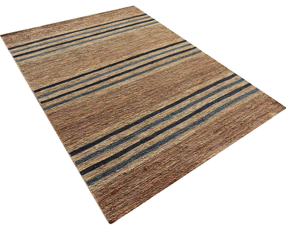 HAND KNOTTED SUMAK JUTE ECO-FRIENDLY SOLID AREA RUGS, Brown,Contemporary,Outdoor