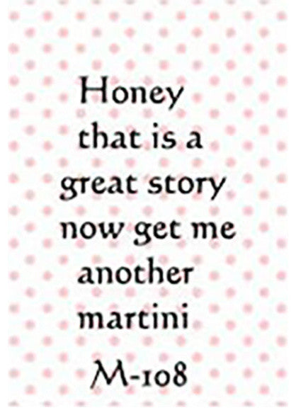 Paisley Mini Canvas, Honey That Is A Great Story