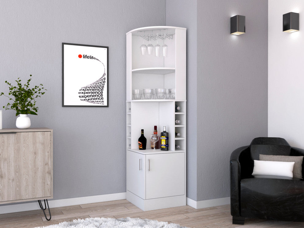 Egina Bar cabinet, White