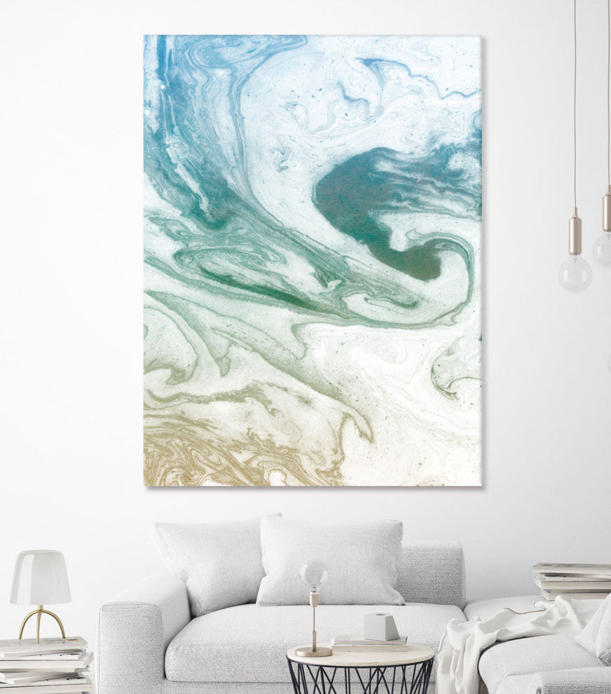 Deep Waves - 72 x 54 by Susan Bryant
