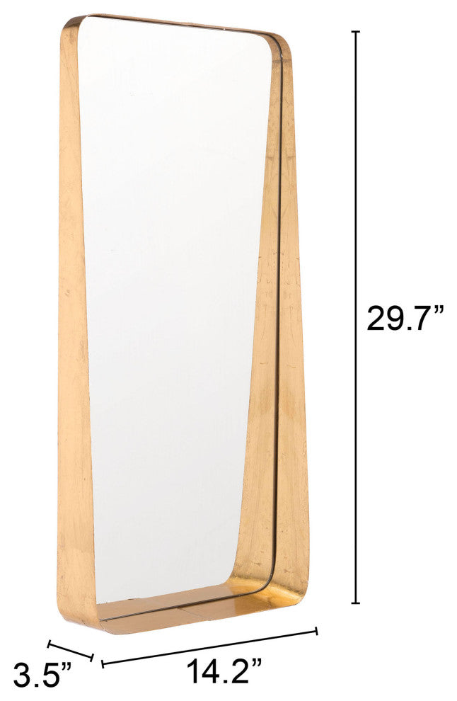 Tall Gold Mirror Gold