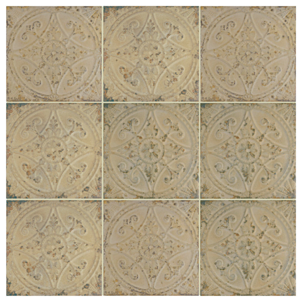 Saja Ceramic Floor and Wall Tile, Blanco, Blanco, Sample