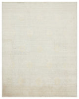 Viscose from Bamboo Hand Knotted Lucid LD-01 Area Rug, Bone, 9'x12'
