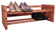 Two-Tier Aromatic Cedar Shoe Rack