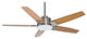 Casablanca 59109 56``Ceiling Fan Zudio Brushed Nickel