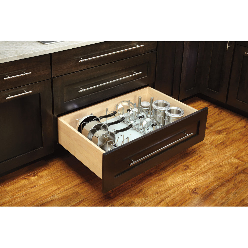 Wood Trim to Fit Drawer Peg Board Insert With Vinyl Coating, 30.13"