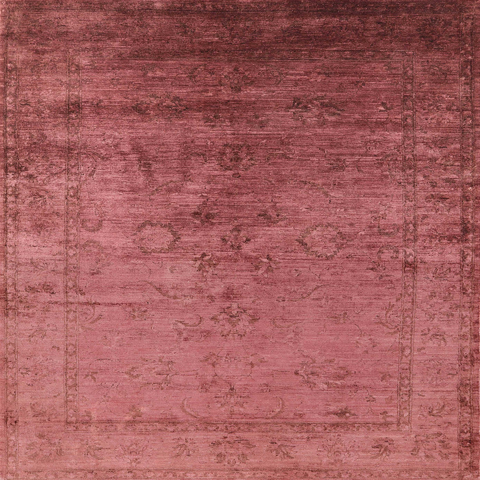 Ahgly Company Indoor Square Mid-Century Modern Area Rugs, 3' Square