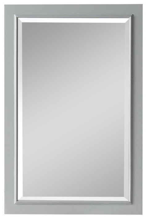 Legion Furniture 20"x30" Vanity Mirror, Cool Gray