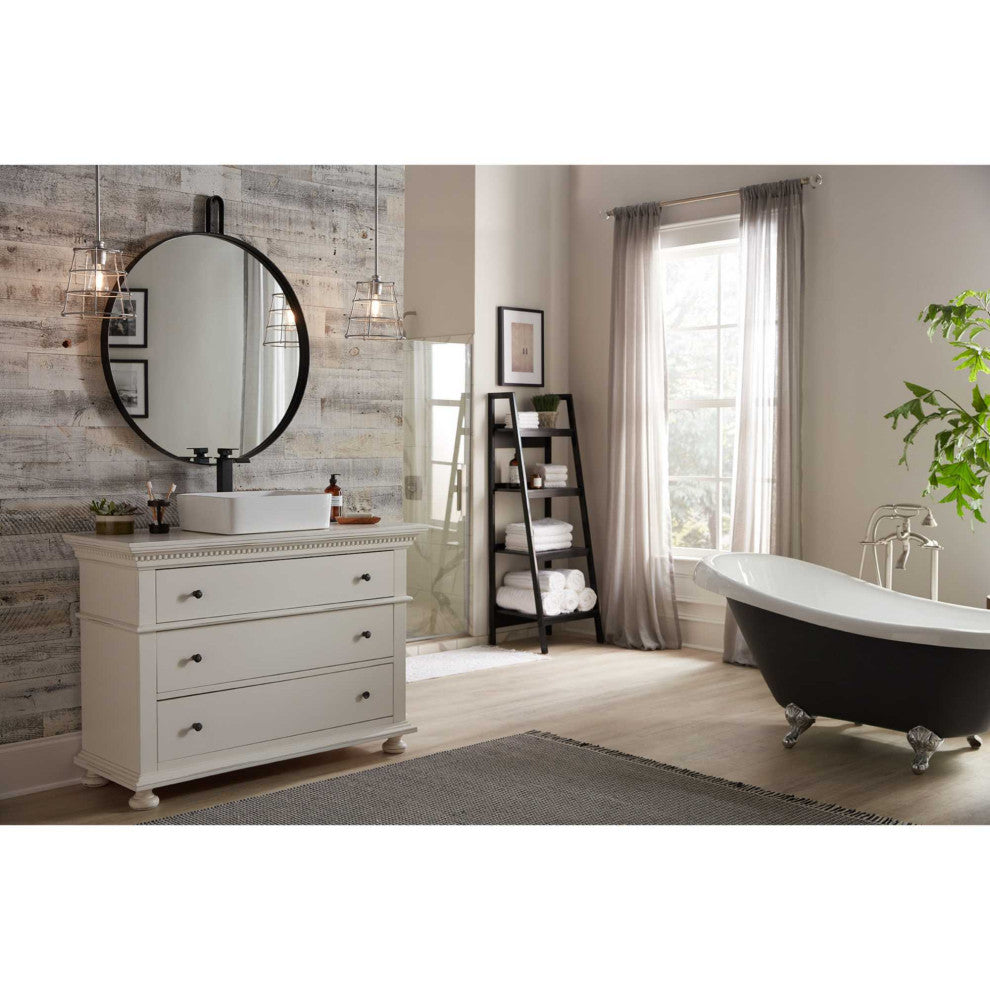 Chambers Collection Galvanized 1-Light Mini-Pendant