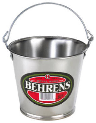 Behrens 100GS Galvanized Steel Pail, 55 Oz