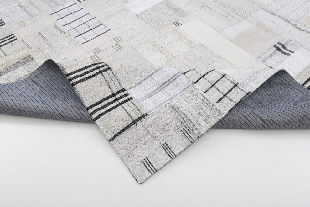 Rug N Carpet - Handmade Anatolian 8' 3'' x 10' 0'' Unique Patchwork Kilim Rug