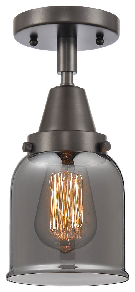 INNOVATIONS LIGHTING 447-1C-OB-G53 Small Bell Flush Mount