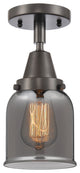 INNOVATIONS LIGHTING 447-1C-OB-G53 Small Bell Flush Mount