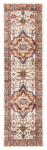 Safavieh Bijar BIJ652A Rug, Ivory/Rust, 2'3" X 8'