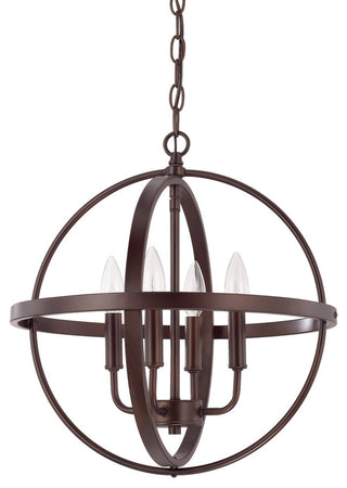 HomePlace Lighting Hartwell 4-Light Pendant 317541BZ