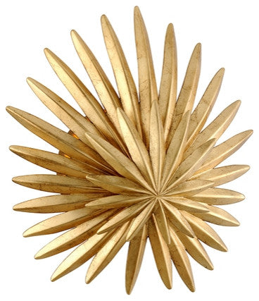 Savvy 1-Light Wall Sconce, Vintage Gold Leaf