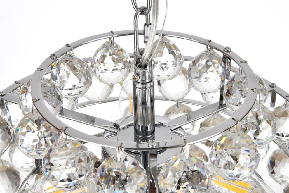 Seren 14" Pendant, Chrome