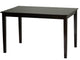 Cortesi Home Nile Casual Small Dining Table, Cappuccino