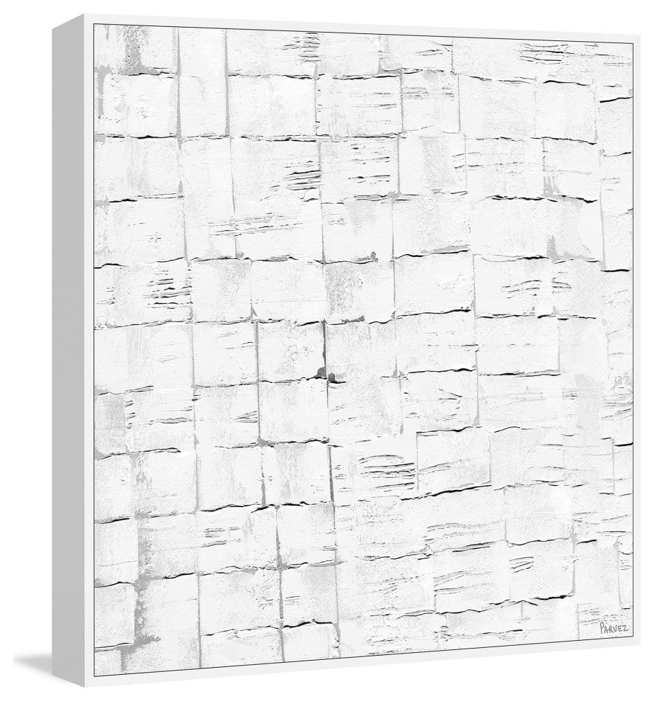 "Perpetual Harmony" Floater Framed Painting Print on Canvas, 20x20