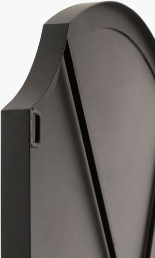 Galey Alix x Livabliss Landon GALA-1001 Accent Mirror, Black, 36"H x 29"W x 1"D